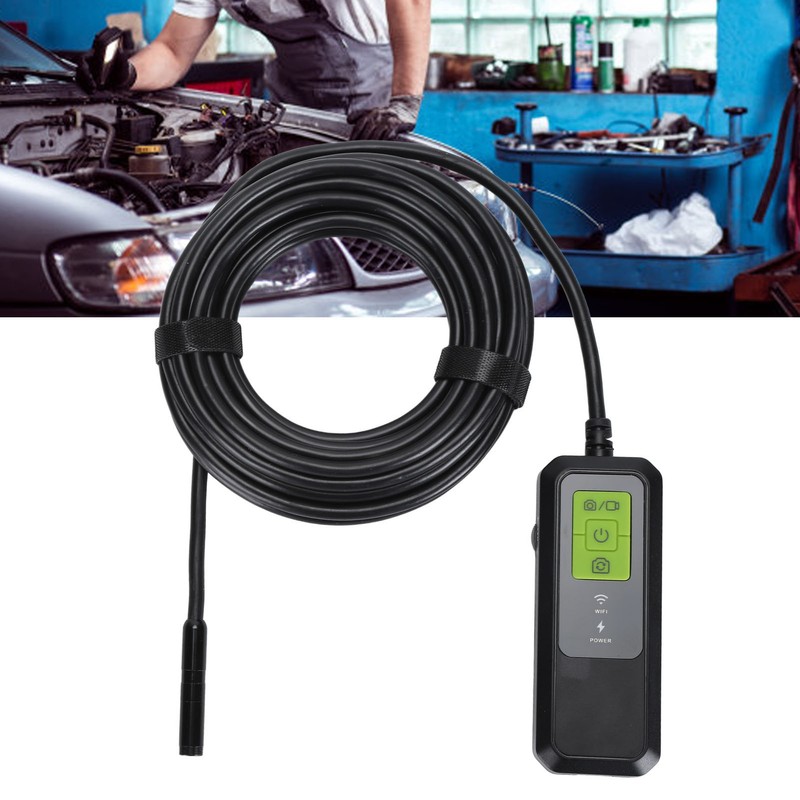 Dual Lens Endoscope IP67 Waterproof High Definition Wireless WiFi Remote