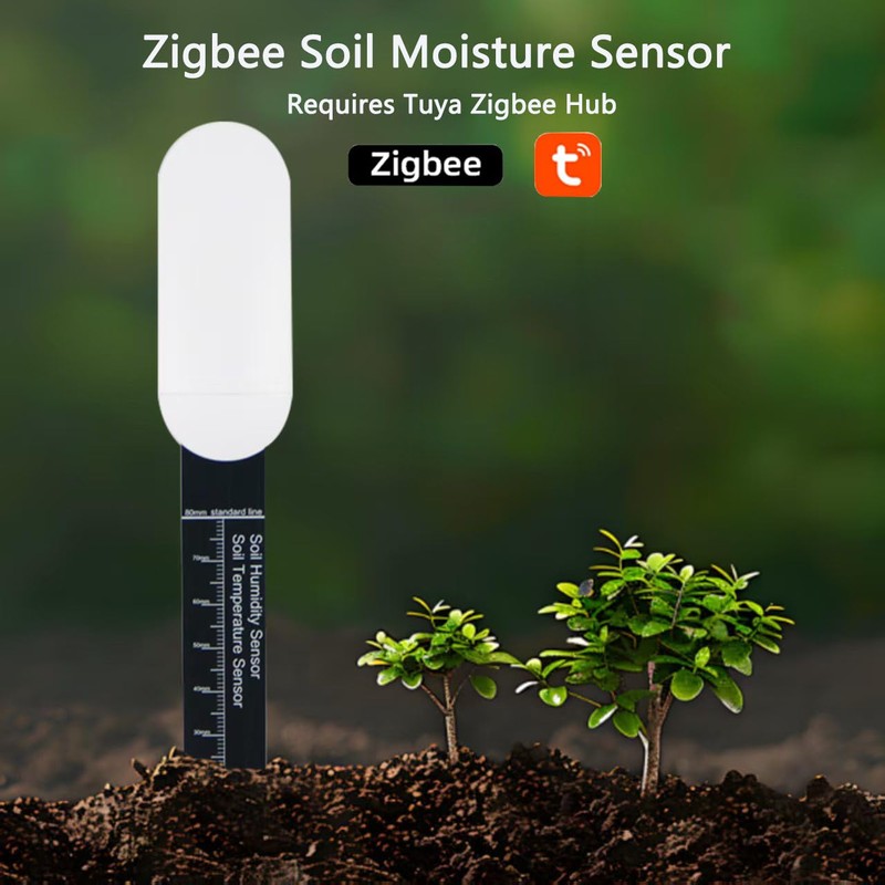 Smart Soil Moisture Meter: Zigbee Soil Moisture Sensor with App