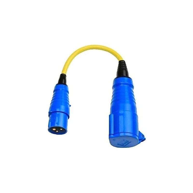 Victron Energy Adapter Cord 16A to 32A/250V-CEE Plug 16A/CEE Coupling