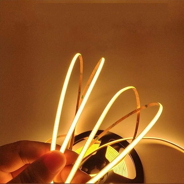 Kumax DC12v LED Strip Lighting, 5mm Width 1m Night Light,