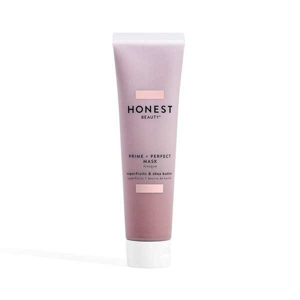 Honest Beauty Prime + Perfect Mask with Superfruits & Shea Butter | VEGAN | Paraben Free, Dermatologist Tested & Cruelty Free | 2 fl. oz.