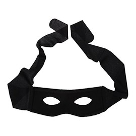 Eye Mask Costume Mask highwayman robber Fancy Dress Black Bandit Thief