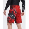 LAFROI QJK01 - Pantalones Cortos de Boxeo para Hombre con