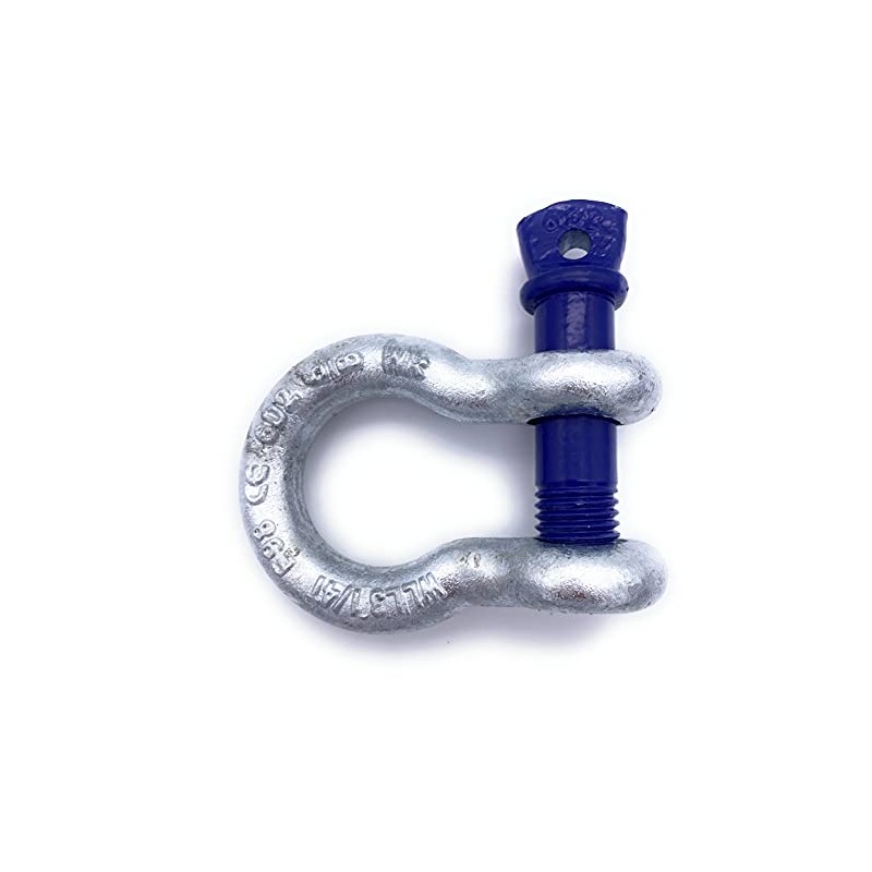 Shackle High Strength Curved with Eye Bolt (WLL): 2 t