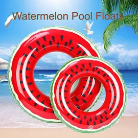 HappyHome Float Ring for Kids, Watermelon, Kids, Baby, Float, Fruit Float, For Boys and Girls, Swimming Pools (#60)