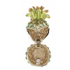 Trinket Boxes Vintage Exquisite Handcraft Rhinestones Trinket Boxes Hinged Jewelry