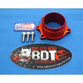 BDT MOTORSPORTS HONDA ATC 250R ATC250R BDT ENGINE CYLINDER BILLET EXHAUST FLANGE RED NEW O-RING