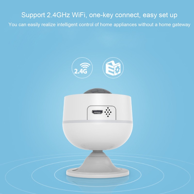 NEO NAS‑PD07W WiFi PIR Body Infrared Detector Temperature Humidity Sensor