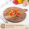 Hosley 19.25 Inch Extra Large Acacia Wood Cutting Board –