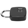 Fingerprint Padlock Biometrics Technology USB Rechargeable IP65 Waterproof Smart Padlock