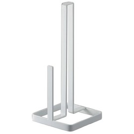 山崎実業 キッチンペーパーホルダー ホワイト 約W11×D11×H26.5cm タワー 6781