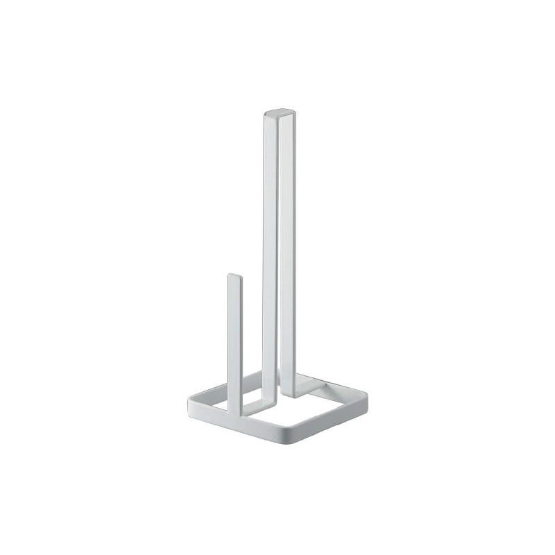 山崎実業 キッチンペーパーホルダー ホワイト 約W11×D11×H26.5cm タワー 6781