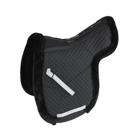 Shires Performance Fully Lined Numnah 15-16.5" - Black