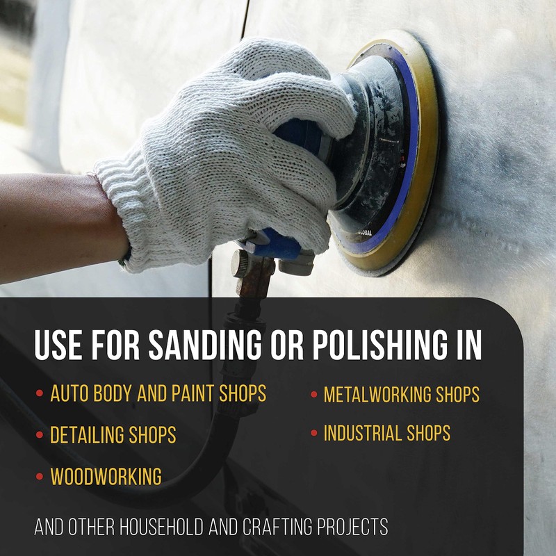 TCP Global 5" DA Sander & Polisher Backing Plate Pad,