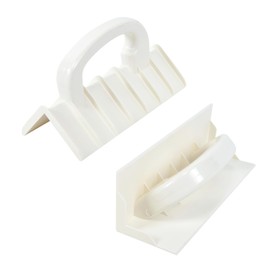 Nichiyo Plastic Corner Tool Set, Outside Corner Knife & Inside Corner Knife with Grip Handle, Art Paint Plastering Hand Tool, 2 Piece External Corner Trowel & Internal Corner Trowel(YYJQTZ-2)