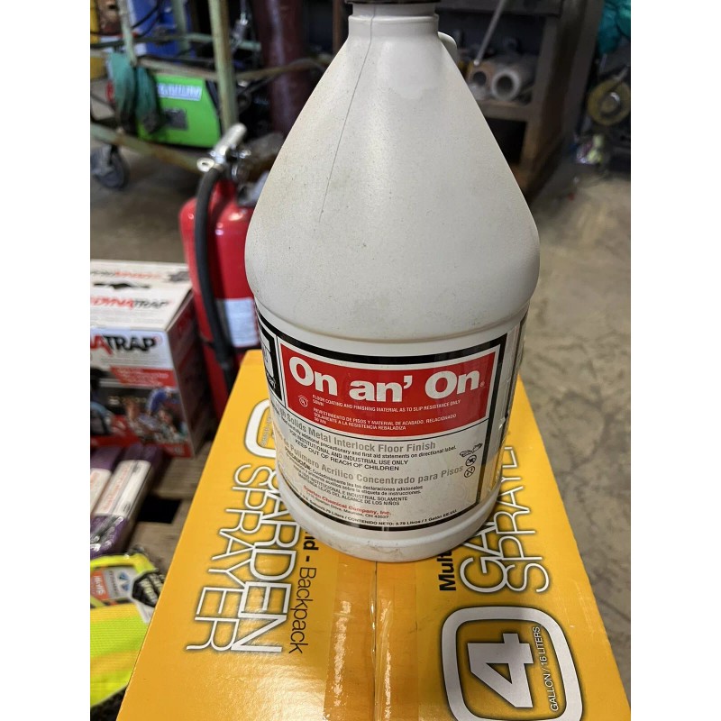 Onan floor finish Spartan On an On floor finish high