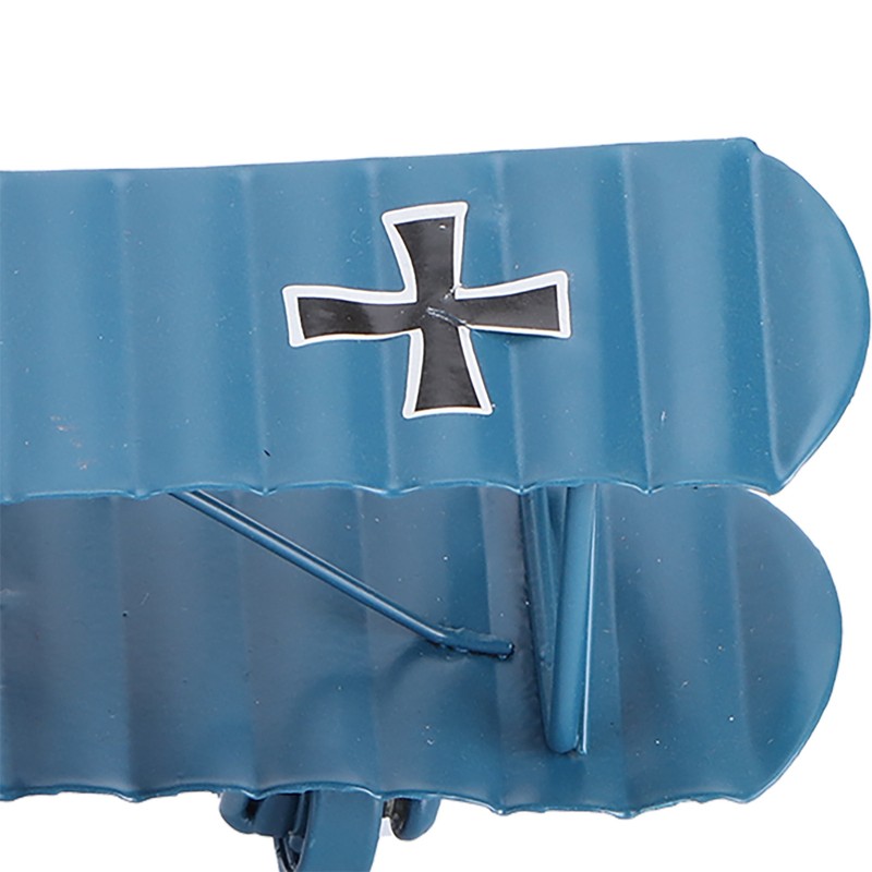 Iron Aircraft Model Innovative Airplane Handicraft Office Bar Desktop Ornament