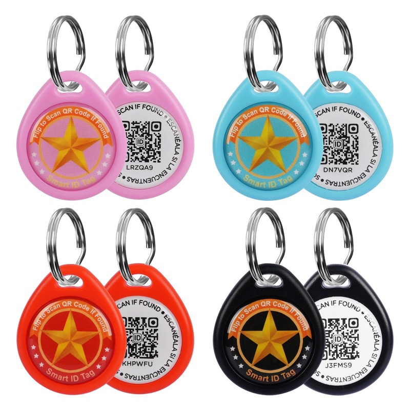 Pet tag (Black, M)