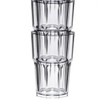AIOS Avenue's Set of 6 Unbreakable Polycarbonate Octagon Shaped Tumblers.