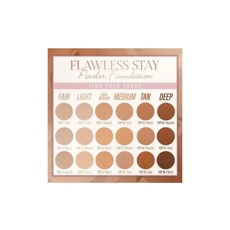 BEAUTY CREATIONS - BASE EN POLVO FLAWLESS STAY FSP4.0 -
