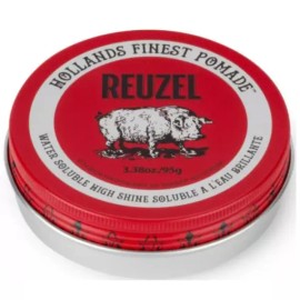 Liujo 리우젤 남성 헤어 왁스 레드 수성 고광택 포마드 95g Riouzel Men's Hair Wax Red Water-Based High-Shine Pomade 95g
