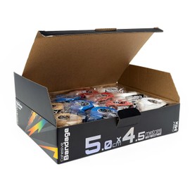 MEDSTOCK Cohesive Bandage, 5CM X 4.5M Stretched, Mix - 12 Rolls, Wound Care, Hypoallergenic, Breathable Elastic Self Adherent Wrap for People & Pets, Supports Injured Joints and Muscles