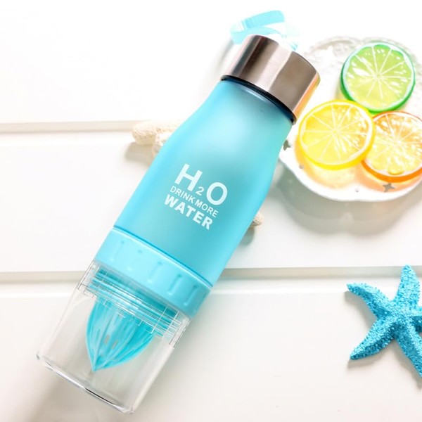 Mr. Gadget Solution® 650ml Portable Fruit infuser water bottle For