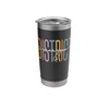 District Manager Retro Job Title Stainless Steel Insulated Tumbler