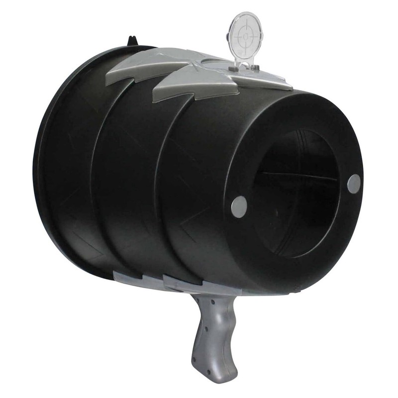 Airzooka Toysmith, Blast A Harmless Ball Of Air Toy, Black,