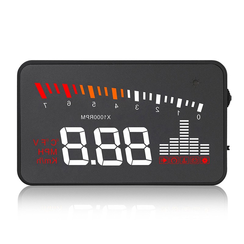 X5 HUD 3.5 Inches Universal Car HUD Head Up Display