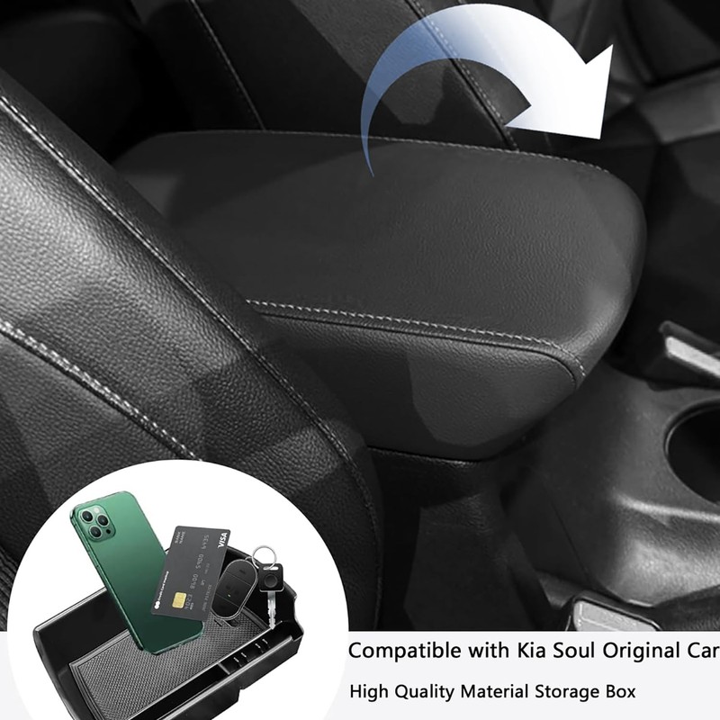 Generic Gah Center Console Organizer Compatible with Soul Container Soul