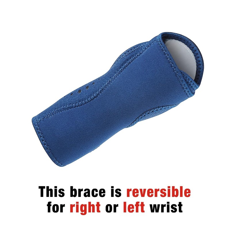 ACE Night Wrist Sleep Support, Adjustable, Blue, Helps Provide Relief