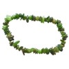 Green Jade Splitter Bracelet, Real Small Jade Tumbled Stones as