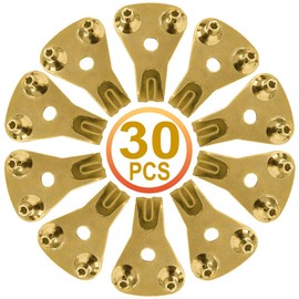 30PCS Picture Hooks for Hard Walls Picture Hanging Hooks Heavy Duty Picture Hook Picture Hangers - 50LBS