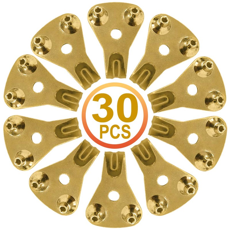 30PCS Picture Hooks for Hard Walls Picture Hanging Hooks Heavy