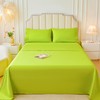 Bedmoon Twin Sheets, Soft Neon Microfiber Cooling Sheets with Corner