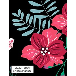 2020 - 2024 5 Years Planner: Five Year Planer Appointment Calendar, Business Planners, Agenda Schedule Organizer Logbook and Journal 8.5 x 11 inch