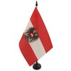 AZ FLAG - Table Flag Austria with Eagle - 21