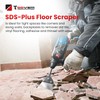 Toovem 5 Inch SDS Plus Floor Scraper Kit with Spare