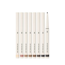3CE 3CE Soft Mute Pencil Liner (Increased) 3CE Eye Point Brush, OATMEAL GRAY / 쓰리씨이 3CE 소프트 뮤트 펜슬 라이너 (증)3CE 아이 포인트 브러쉬, OATMEAL GRAY