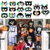 Scratch Pictures for Children, 16 Pieces Party Masks for Painting,