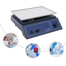 Orbital Shaker, 10W Lab Oscillator RPR Horizontal Rotator Shaker 0-210rpm Adjustable Speed, 1-15mins Timing, 2.2 lbs Capacity for Laboratory