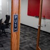 ExcelMark Push Pull Vertical Door Sign Set - Each Sign