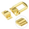 sourcing map Toggle Catch Lock, 25mm Retro Decorative Golden Hasp