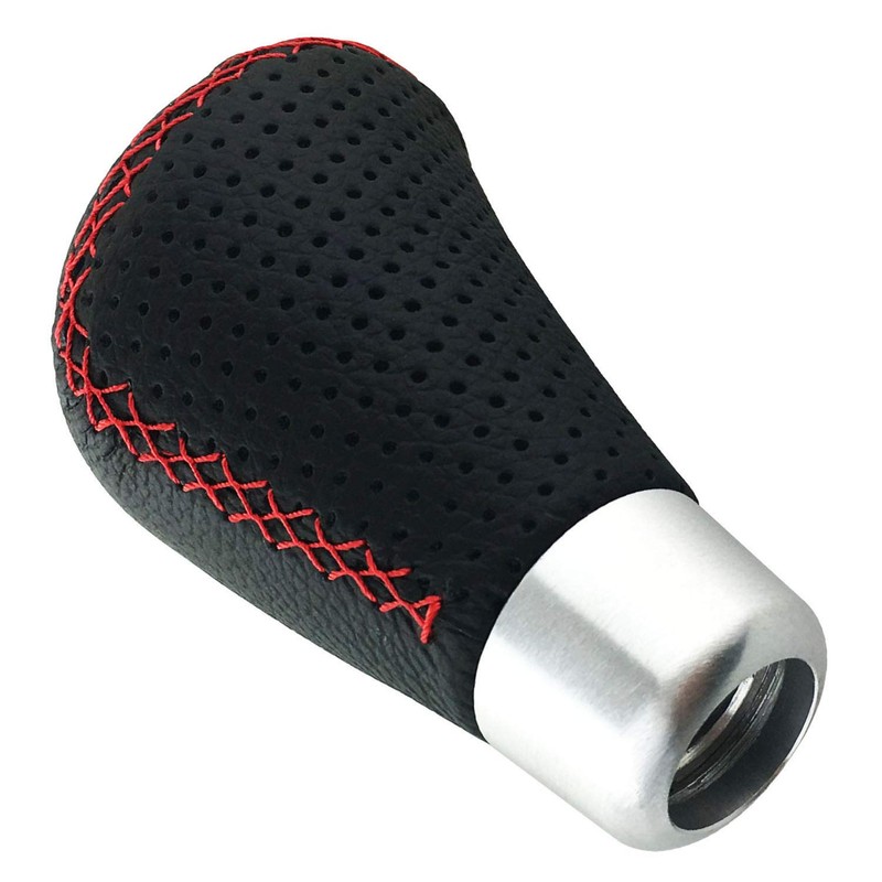 Abfer Shifter Knobs 5 Speed Manual Stick Shifting Handle Leather