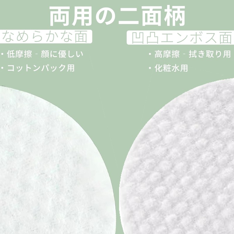 YOYOSOFT Cotton Wiping Round Toner Pads Refill 100 Count for