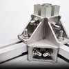 FOCMKEAS 8Pcs 4040 Series Inside Corner Bracket Gusset, 40mm x