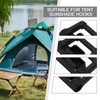 VGOL 10PCS Camping Tent Poles Hooks Tent Sky Hooks Plastic
