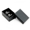 Classic Cufflinks, Men's, Stainless Steel, Gold, Silver, 0.7 inches (19.5
