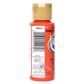 DecoArt Americana Acrylic Paint, 2-Ounce, Cadmium Orange